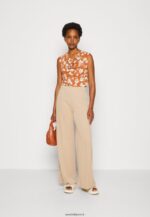 femmes dessus marron/blanc 006BT435 Anna Field - Image 2