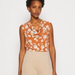 femmes dessus marron/blanc 006BT435 Anna Field