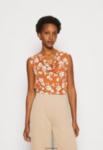 femmes dessus marron/blanc 006BT435 Anna Field