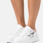femmes disney baskets mickey mouse blanc/rose clair 006BT1207 Anna Field