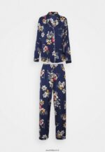 femmes ensemble pyjama bleu foncé 006BT1070 Anna Field - Image 5