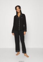 femmes ensemble pyjama noir 006BT1072 Anna Field - Image 2
