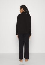 femmes ensemble pyjama noir 006BT1072 Anna Field - Image 3