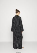 femmes ensemble pyjama noir/écru 006BT1062 Anna Field - Image 3