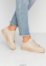 femmes espadrilles beiges 006BT1847 Anna Field