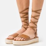 femmes espadrilles cognac 006BT1584 Anna Field
