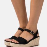 femmes espadrilles noires 006BT1472 Anna Field