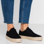 femmes espadrilles noires 006BT1834 Anna Field