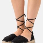 femmes espadrilles noires 006BT1844 Anna Field