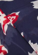 femmes foulard bleu/rouge 006BT2825 Anna Field - Image 4