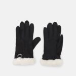 femmes gants noir/blanc cassé 006BT2855 Anna Field