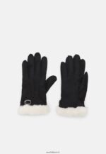 femmes gants noir/blanc cassé 006BT2855 Anna Field