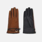 femmes gants noir/marron 006BT2856 Anna Field