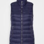 femmes gilet bleu 006BT730 Anna Field