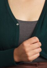 femmes gilet vert foncé 006BT830 Anna Field - Image 9
