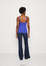 femmes haut bleu foncé 006BT501 Anna Field - Image 3