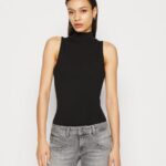 femmes haut noir 006BT466 Anna Field