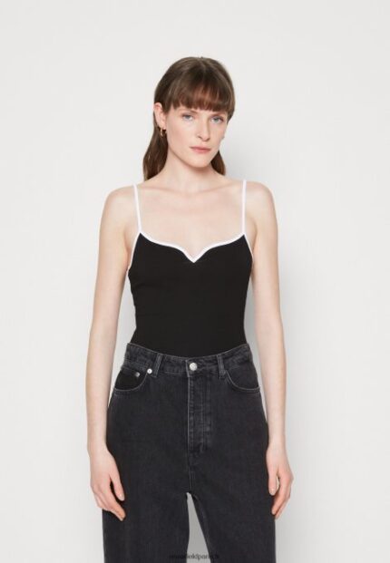 femmes haut noir 006BT503 Anna Field
