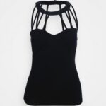 femmes haut noir 006BT506 Anna Field