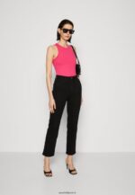 femmes jean droit en denim noir 006BT665 Anna Field - Image 2