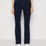 femmes jean flare bleu foncé 006BT666 Anna Field