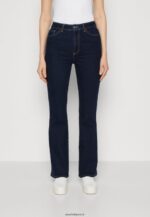 femmes jean flare bleu foncé 006BT666 Anna Field