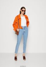 femmes Jean slim en denim bleu clair 006BT663 Anna Field - Image 2