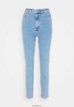 femmes Jean slim en denim bleu clair 006BT663 Anna Field - Image 5