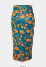 femmes jupe crayon bleu 006BT795 Anna Field - Image 2
