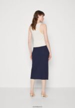 femmes jupe crayon bleu foncé 006BT810 Anna Field - Image 3