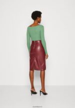 femmes jupe crayon bordeaux 006BT803 Anna Field - Image 3