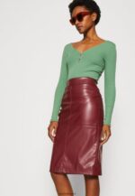 femmes jupe crayon bordeaux 006BT803 Anna Field - Image 4