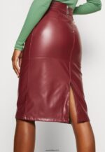 femmes jupe crayon bordeaux 006BT803 Anna Field - Image 6