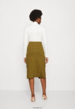 femmes jupe crayon kaki 006BT800 Anna Field - Image 3