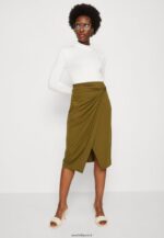 femmes jupe crayon kaki 006BT800 Anna Field - Image 4