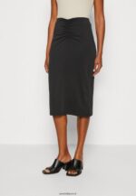 femmes jupe crayon noire 006BT802 Anna Field