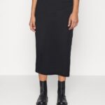 femmes jupe crayon noire 006BT811 Anna Field
