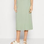 femmes jupe portefeuille vert clair 006BT816 Anna Field