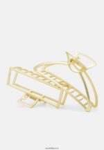 femmes Lot de 2 accessoires de coiffure dorés 006BT2669 Anna Field - Image 4