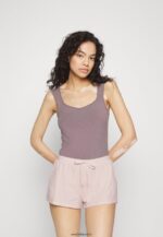 femmes Lot de 2 bas de pyjama courts rose 006BT1061 Anna Field