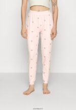 femmes Lot de 2 bas de pyjama rose/gris 006BT1076 Anna Field - Image 2