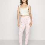 femmes Lot de 2 bas de pyjama rose/gris 006BT1076 Anna Field