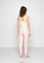 femmes Lot de 2 bas de pyjama rose/gris 006BT1076 Anna Field - Image 3