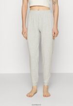 femmes Lot de 2 bas de pyjama rose/gris 006BT1076 Anna Field - Image 4