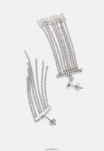 femmes Lot de 2 boucles d'oreilles argentées 006BT2663 Anna Field - Image 2