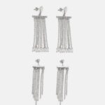 femmes Lot de 2 boucles d'oreilles argentées 006BT2663 Anna Field