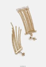 femmes Lot de 2 boucles d'oreilles dorées 006BT2660 Anna Field - Image 2