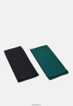 femmes Lot de 2 foulards noir/vert 006BT2707 Anna Field - Image 6