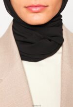 femmes Lot de 2 foulards noir/vert 006BT2707 Anna Field - Image 7