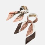 femmes Lot de 2 foulards rose 006BT2709 Anna Field